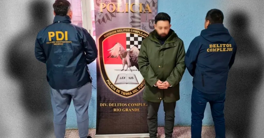 Detienen en Tierra del Fuego a un prófugo buscado por abuso en&nbsp;Mendoza