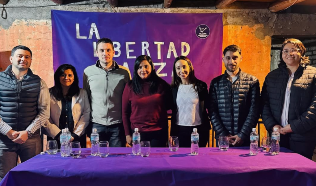 Abel Chiconi abrió la campaña en San Juan rumbo al 26 de octubre de la mano de Javier&nbsp;Milei