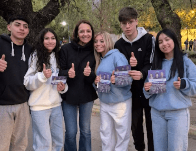 “San Luis quiere ser protagonista de la transformación del país”, afirmó Mónica Becerra, postulante de Javier Milei en la&nbsp;provincia