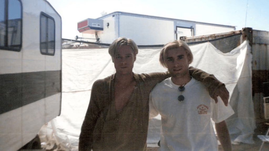 La historia del mendocino que fue doble de Brad Pitt y la noche que lo invitó a su cumpleaños: “Nunca me vi parecido a&nbsp;él”