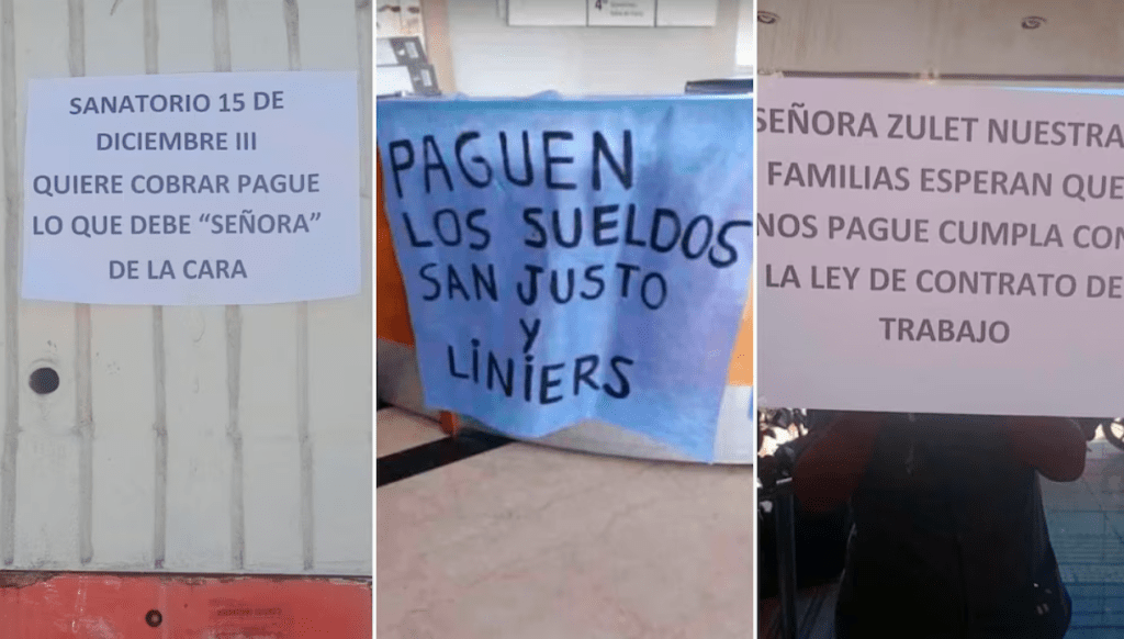 El Sindicato de Camioneros atraviesa otro complicado frente de conflicto interno: La falta de pago de los sueldos a los trabajadores de los sanatorios del gremio derivó en medidas de&nbsp;fuerza