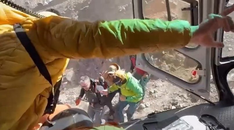 Rescataron a un andinista descompensado en el&nbsp;Aconcagua