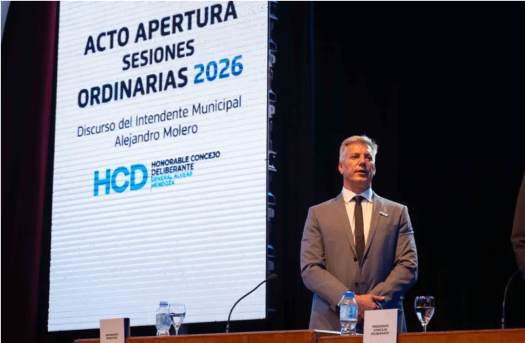 Molero abrió sesiones en General Alvear, anunció obras y destacó avances de&nbsp;gestión