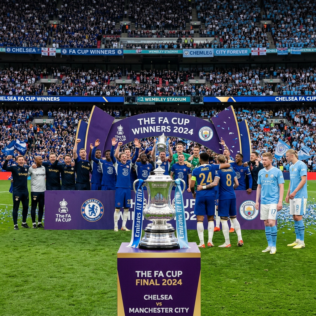 La FA Cup se define entre Chelsea y Manchester City en&nbsp;Wembley